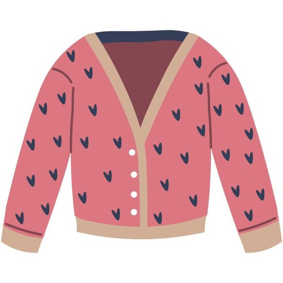 New Varsity Cardigan (cream) - Picture 1 of 1